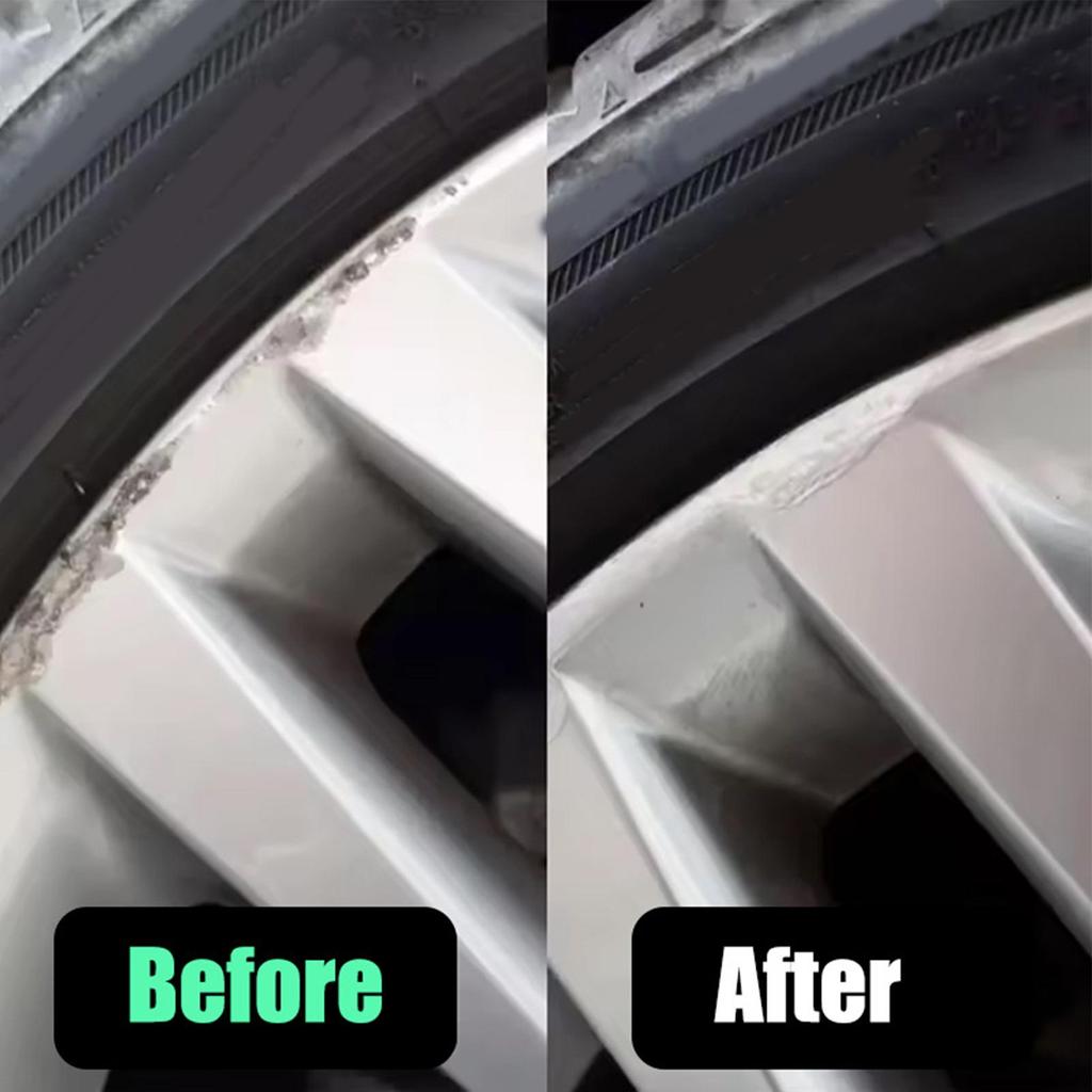 Tire Coating Spray Tire Rim Cleaner Cleaning Spray Hydrophobic Automotive Polish Cleaning Tools For Rubber Maintenance Washing