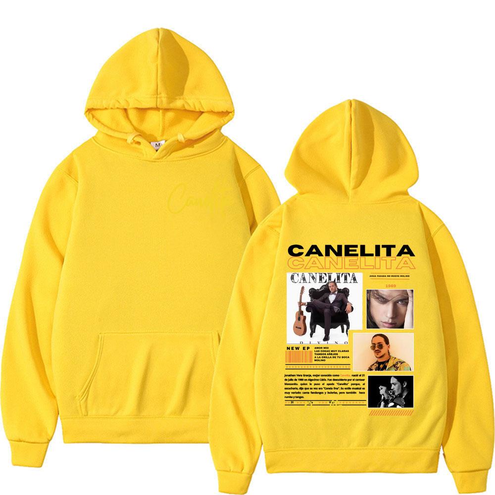 Canelita Jonathan Vera Graphics Cover Sweatshirts Men Women Hot Sale Fashion Hip Hop Vintage Hoodies Oversized Hoodie Streetwear