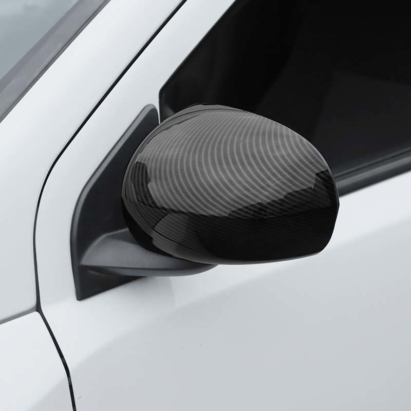 Car Rearview Mirror Decorative Frame Cover For Jeep Compass  2008-2016 Car Exterior Accessories, ABS Plastic