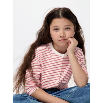 Japan Girls Soft Rib Cardigan