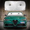 Parasol para Parabrisas de Coche Tela Anti-quemaduras Solares para Interior de Automóvil Para Giulietta Mito 159 Giulia Stelvio 156 147 Tonale Brera