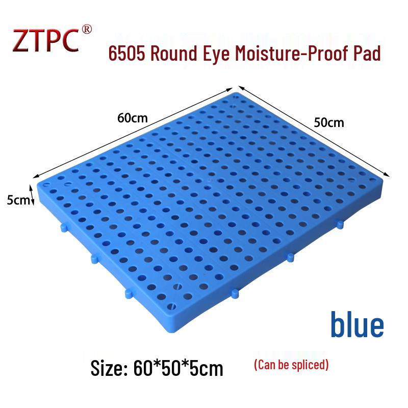 Moisture-Proof Interlocking Plastic Pallet Tray for Warehouse Storage