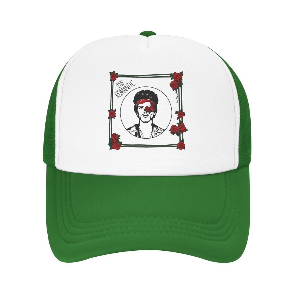 Bruno Mars The RoUnisextic Tour Sun Hats Casual Baseball Cap Spring Trucker Hat Breathable Hippie Snapback Cap Unisex Women