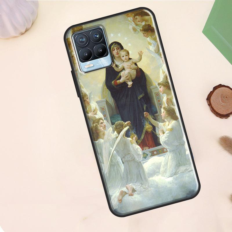 

Virgin Mary of Hope Catholic Art Case For Realme 15 Pro GT7 GT6 C75 C65 C67 C61 C53 C55 C51 C35 C63 C71 11 12 13 14 Pro Plus Realme GT7