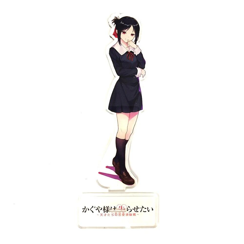 Kaguya Sama Love Is War Kokurasetai Tensaitachi No Renai Zunousen Shinomiya Chika Acrylic Stand Standee Toy Figure