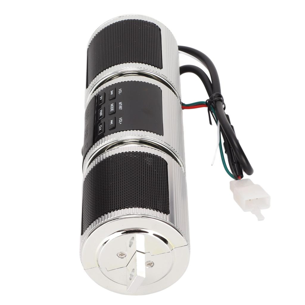 Motorrad   Lautsprecher Kabellos IP54 Wasserdicht  12V Lenker Montiert   Soundsystem