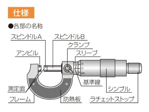 Shinwa Sokutei Micrometer 78935 0~25