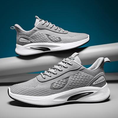 Fashion 2025 Men Casual Sport Shoes Breathable Lightweight Sneakers Outdoor Mesh Running Shoes Athletic Jogging Walking Shoes