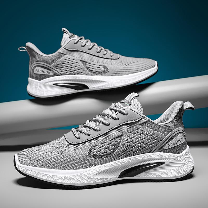 2025 Men Casual Sport Shoes Breathable Lightweight Sneakers Outdoor Mesh Running Shoes Athletic Jogging Walking Shoes