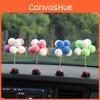 Cute Cartoon Balloon Car Ornament For Car Interior Clay Material