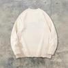 Unisex Oversized Knit Sweater With 3D Skull Jacquard Round Neck Long Sleeve Streetwear Pullover Winter 2025