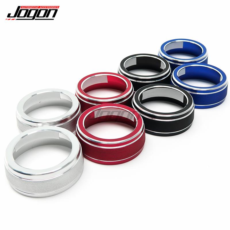 Car Interior Air Vent Conditioning Knob Conditioner Switch Control Ring Cover Trim For Toyota RAV4 XA50 - Accessories