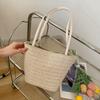 Summer Beach Totes Bag INS Style Women Handbags Casual Straw Bucket Bag  Girls