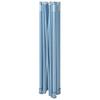 Folding Gazebo with 3 Side Panels 3 x 4.5 m Blue
