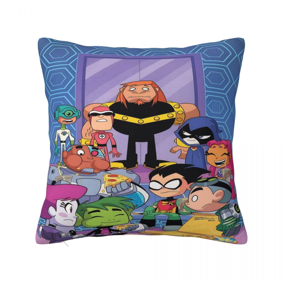

Pillow Cover Cartoon Go Custom DIY Cushion Cover T-Teen Fashion Pillow Case For Office Car Home Decorative Pillowcases 30cmx30cm