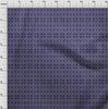 oneOone Cotton Flex Blue Fabric Check Diy Clothing Quilting Fabric Print Fabric By Yard 40 Inch