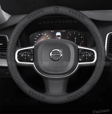 Car High-End Leather Anti-slip Steering Wheel Cover For XC40 XC60 XC70 XC90 C30 C70 S40 S60 S80 S90 V40 V50 V60 V70 V90