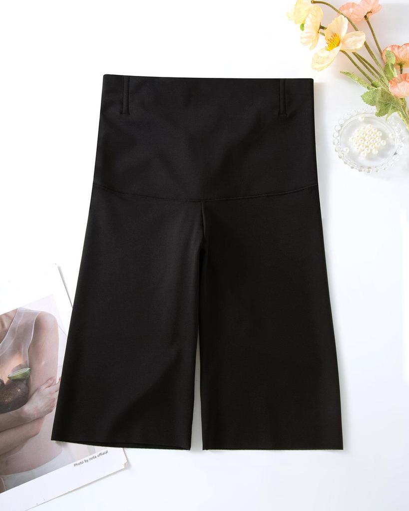 Women's Seamless Cycling Shorts - High Waist, Tummy Control, Hip Lifting, 5-Point Style, Double-Layer, Breathable Summer Shapewear.