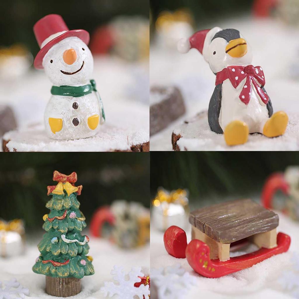 iikuru Christmas Decoration Mini Scandinavian YA281 8-Piece Set, Objects, Ornaments, Style, Accessories, Figurines,