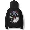 Niepce Streetwear Men's 3D Dragon Print Hoodie