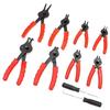 Heavy Duty Snap Ringing Pliers Kit Internal & External Circlip Tool 10 Piece For Car Brake System And Machinery Maintenance