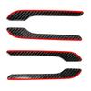 Decorative Car Accessories Set of Four ABS Carbon Fiber Door Handles Designed Exclusively for Tesla For Models