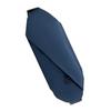 Men Chest Bag PU Leather Waterproof Fashionable Casual Waist Bag Messenger Bag for Outdoor Activity Blue