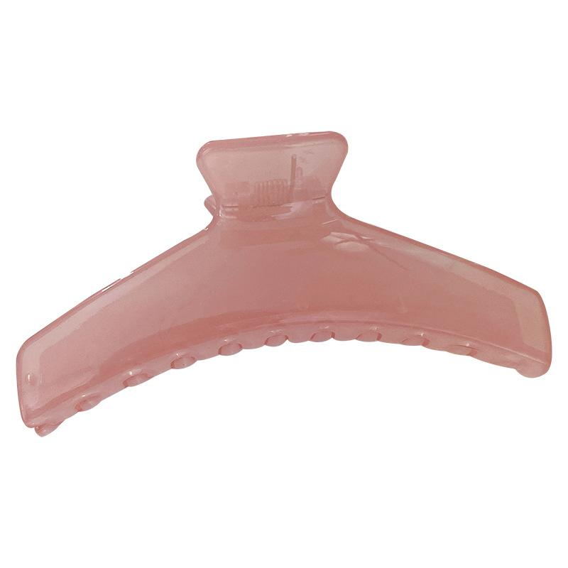 Size Chic Large Jelly Texture Shark Hair Clutch For Women Perfect For Hair Thick