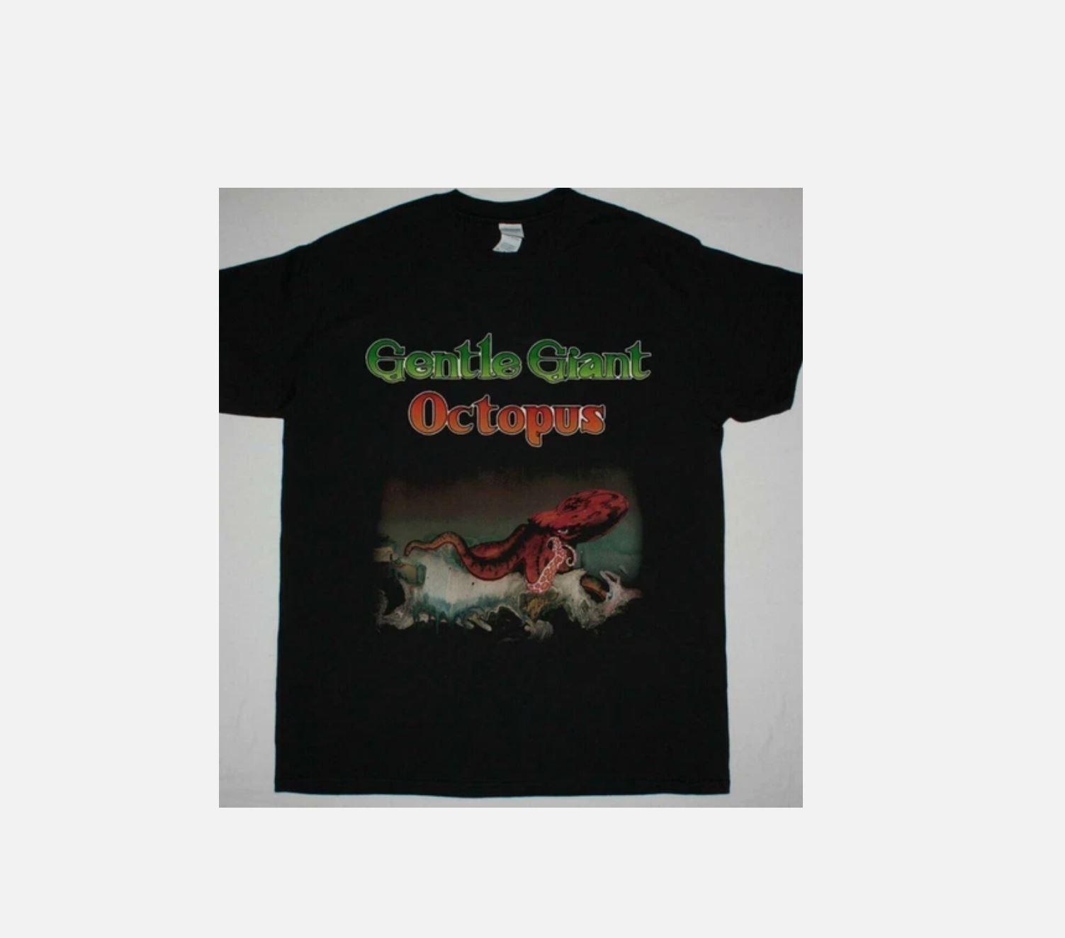 Gentle Giant Octopus Progressive Rock Yes Camel T-Shirt Holiday Gift Unisex Tee S