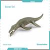 Marine Animal Model Set: Shark, Turtle, Dolphin, Whale, Penguin, Crab, and Seabed Creatures