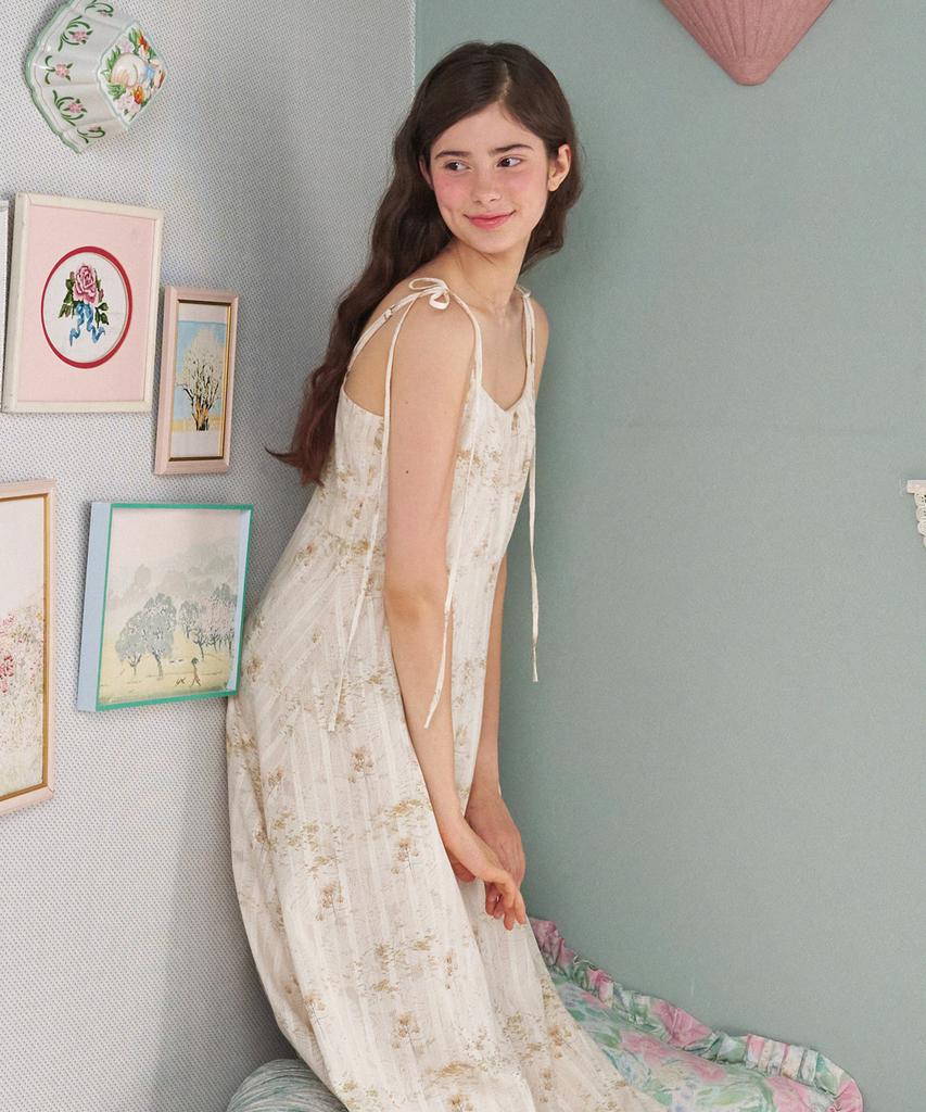 MICANE Blair Flower Sleeveless Dress