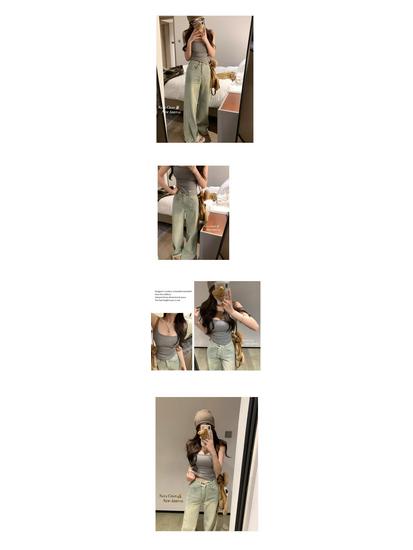 Padded Napped Camisole Vest for Women - Chest Expansion Bra-Integrated Top with Beautiful Back Design