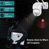 iCSee 4-Way WiFi NVR Surveillance Kit: Outdoor HD Bullet & Dome Cameras, Night Vision, Full-Color Monitoring