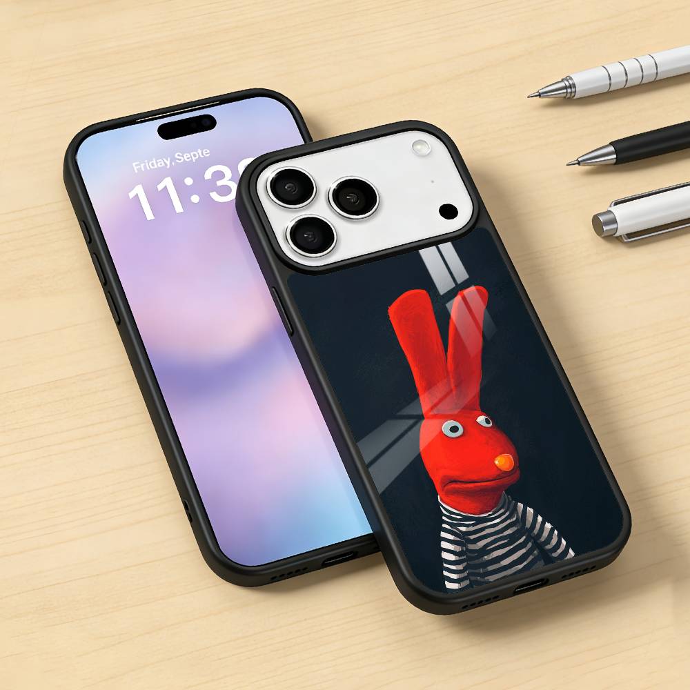 Cute B-Bodoque 31 Minutos Bunny Phone Case For iPhone17,16,15,14,13,12,Pro,Max,Magnetic For Magsafe Wireless Charging