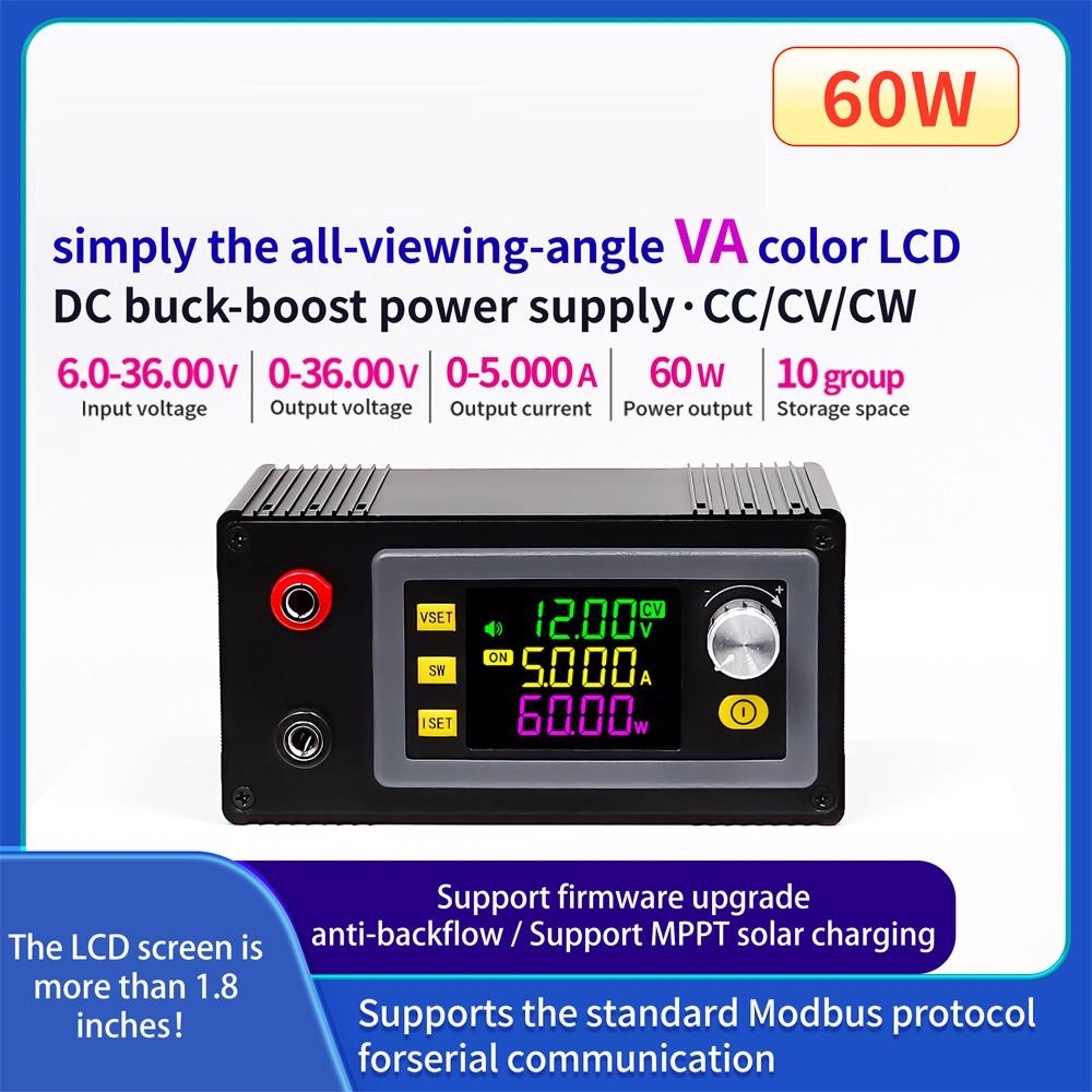 60W /120W Adjustable DC6-36V TO 0-36V Voltage Regulator CV CC Step Down Module Board Power Supply