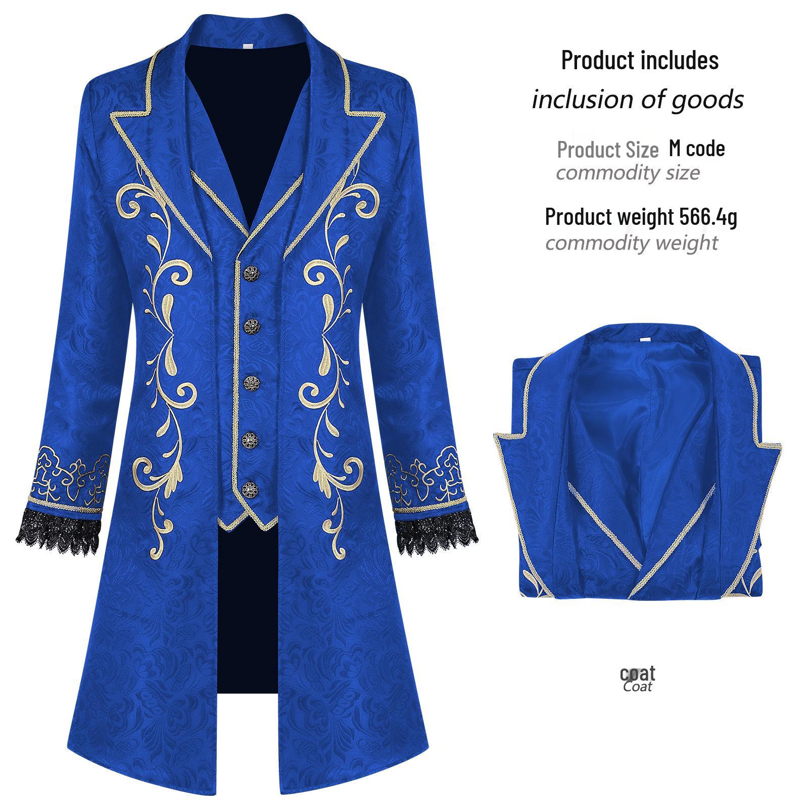 Medieval Prince Halloween Costume Set M