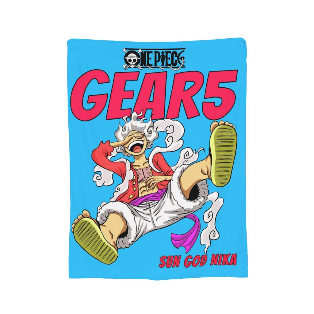 Japanese Anime Blanket Fleece Spring Autumn Luffy Anime Multifunction Lightweight Thin Throw Blanket for Bed Travel Bedspreads