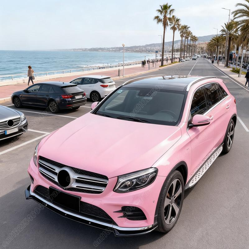 For Mercedes Benz GLC Class X253 C253 2016 2017 2018 2019 Front Bumper Spoiler Lip AMG Diffuser Splitter Guard Body Kit Auto