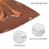 Marcus The Worm 70S Square Pillow Cases Cushion Covers Awesome Zipper Decor Throw Pillow Case Cover For Bed 45*45Cm