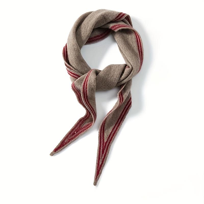 100% Australian Wool Scarf for Women and Men, Autumn Winter Thermal Versatile Neck Warmer with Brand Matching