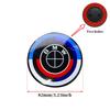 7Pcs 50th Anniversary Fiber Black Car Hood Front Rear Trunk Emblem Badge For BMW F20 E36 E46 X6 M4 E60 E93 E87 G01 G20 X3 X5 F30 FV7