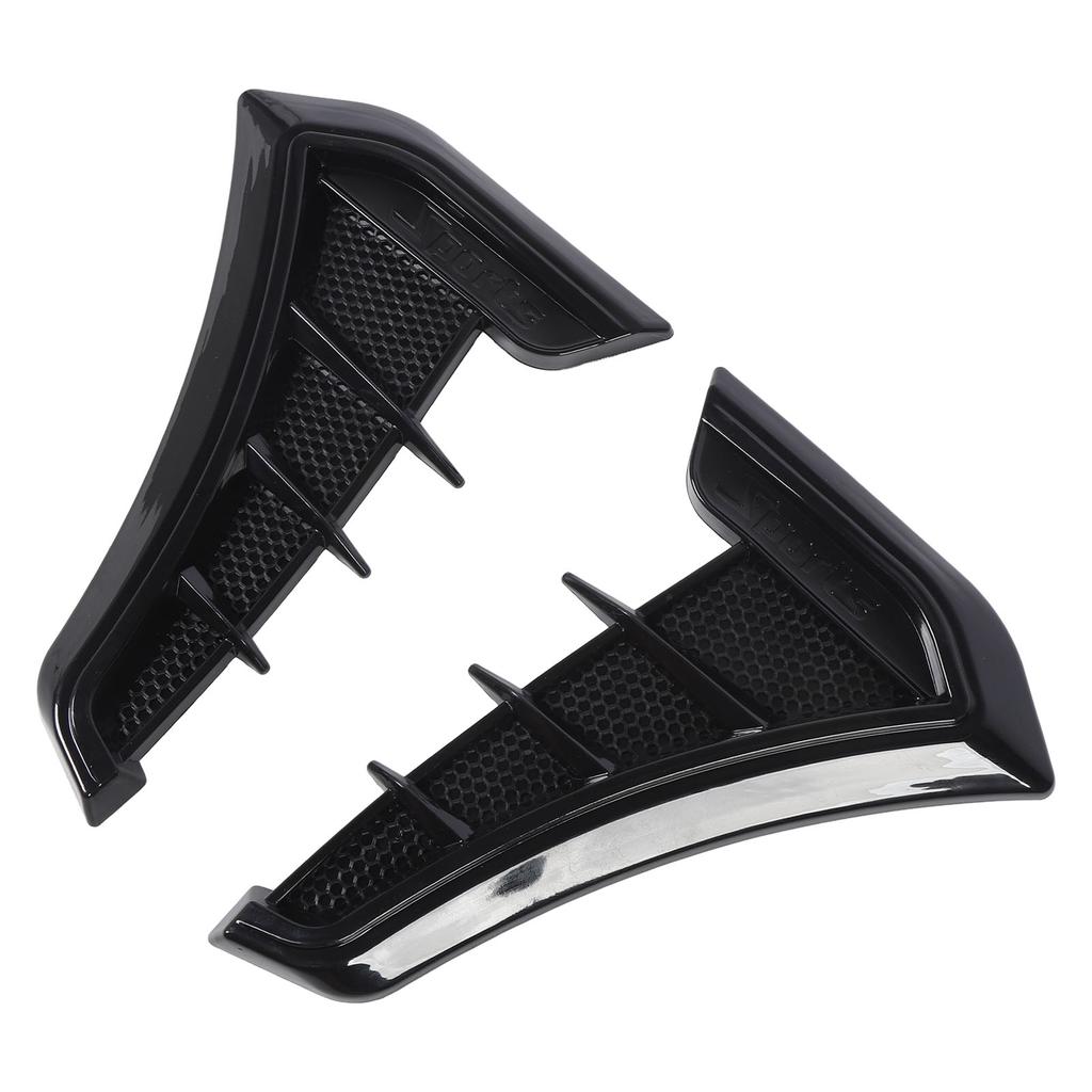 1 Pair Side Vent Trim Sporty Look Enhanced Performance Side Mudguard Air Wing Vent Trim Sticker for 1 Series E90 E91