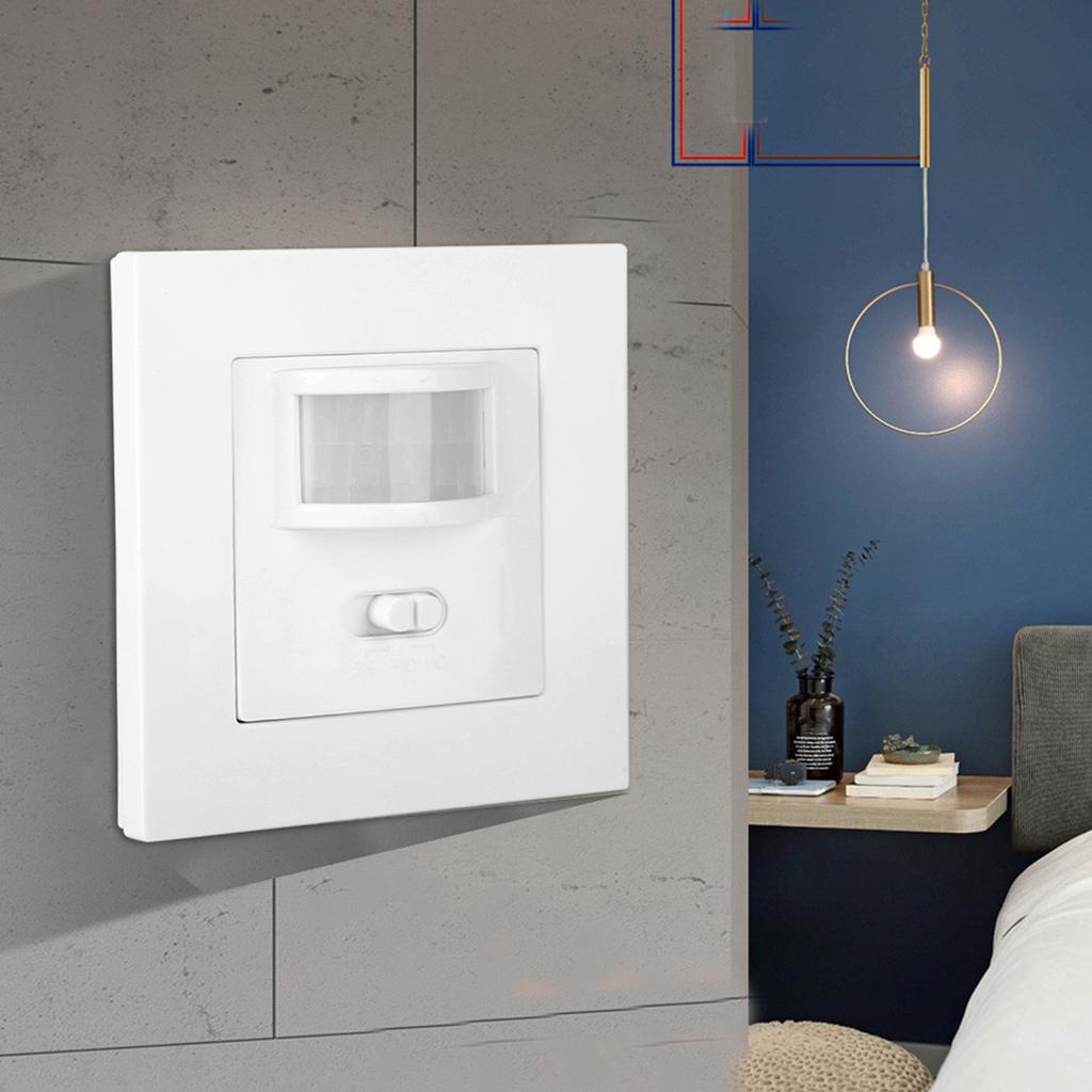 110‑240V 86‑Type High Power Infrared PIR Motion Inductive Wall Smart Switch