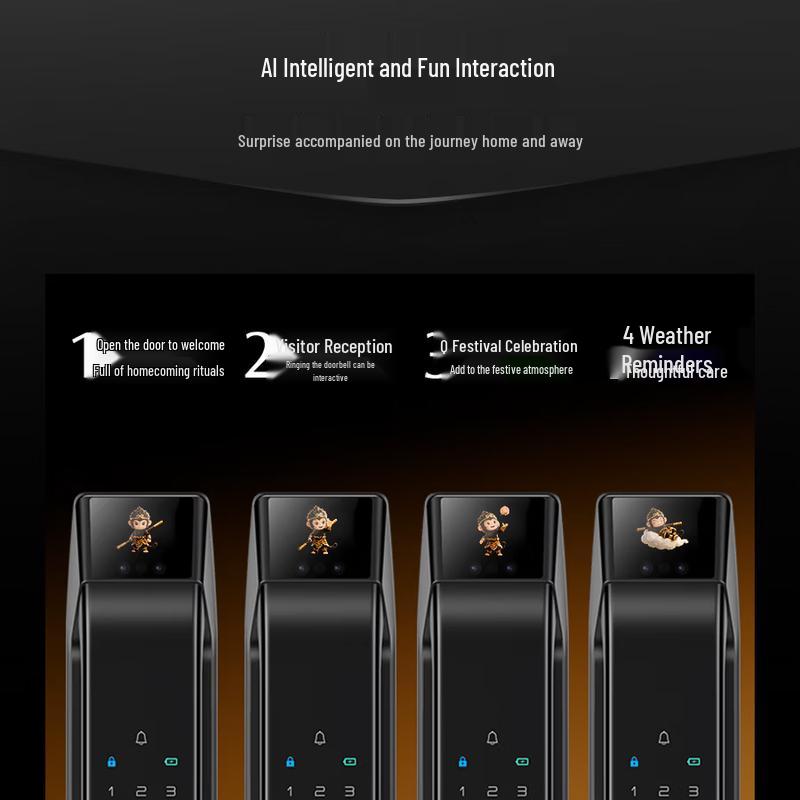 DESMAN Q5Ultra Face Recognition Smart Door Lock