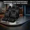   Car Seat Covers, 9PCS Front and Rear Seat Protectors, Full Set Auto Seat Covers, Front Seats   Compatible
