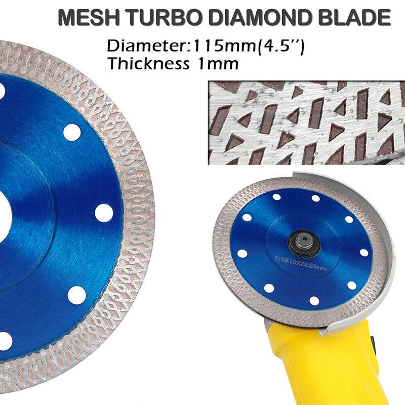 Porcelain/Tile Turbo Thin Diamond Cutting Blade/Disc Grinder Wheel 105/115/125mm Porcelain/Tile Turbo Thin Diamond Cutting Blade/Disc Grinder Wheel 105/115/125mm