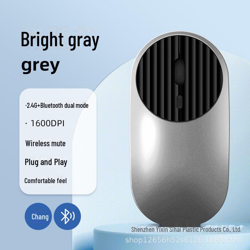 

Беспроводная Bluetooth-мышь Yixin 702 с функцией бесшумной работы и зарядкой Type-C для планшета и ноутбука 2.4G+ dual-mode