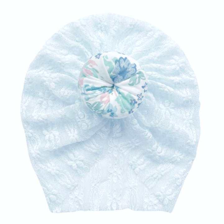 Summer Lace Donut Baby Hat: Cute & Breathable Newborn Pullover