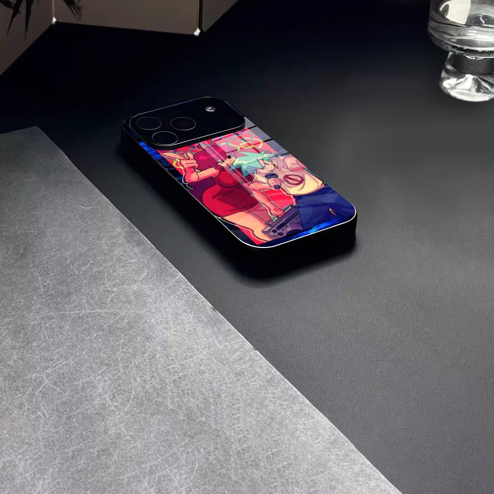Friday Night Funkin Game Phone Case Tempered Glass For IPhone 17 15 16 14 12 13 11 Pro XS Max Plus Mini Cover