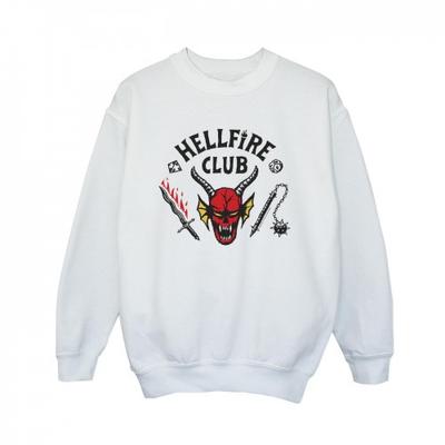Netflix Boys Stranger Things Hellfire Club Sweatshirt
